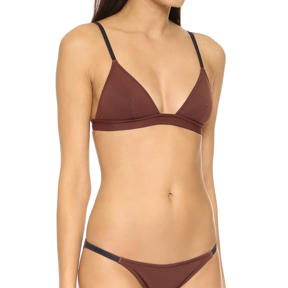 Never worn!! Solid and Striped bikini set